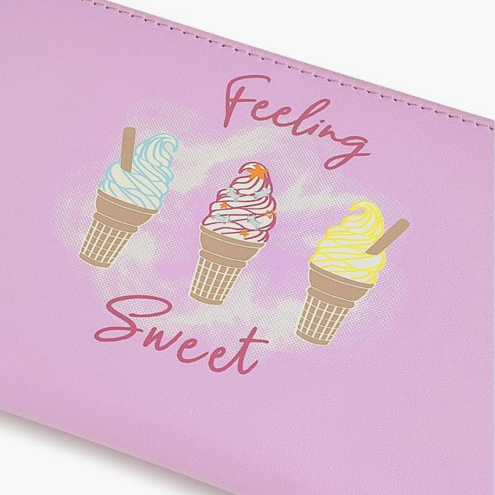 NWT-Radley London-Feeling Sweet-Ice Cream🍦Lg Zip Around Wallet-Sugar Pink-$135 - Picture 10 of 12